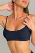 Basic Minimal Top Deep Blue
